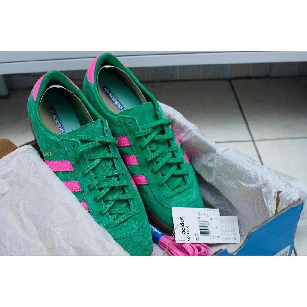 ADIDAS LONDON MONOPOLY PACK GREEN PINK