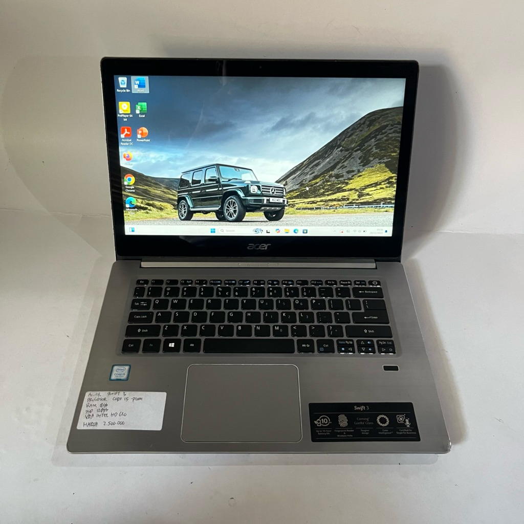 Laptop Acer Swift 3 Core i5 Gen7 Ram 8gb Ssd 128gb