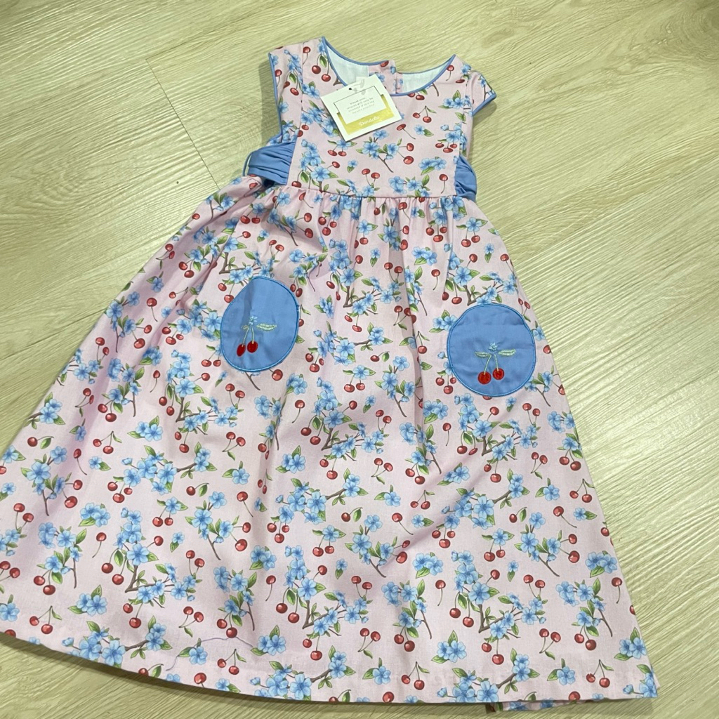 DONDOLO EXCLUSIVE - Cherry Girl Dress Anak Perempuan 7Y