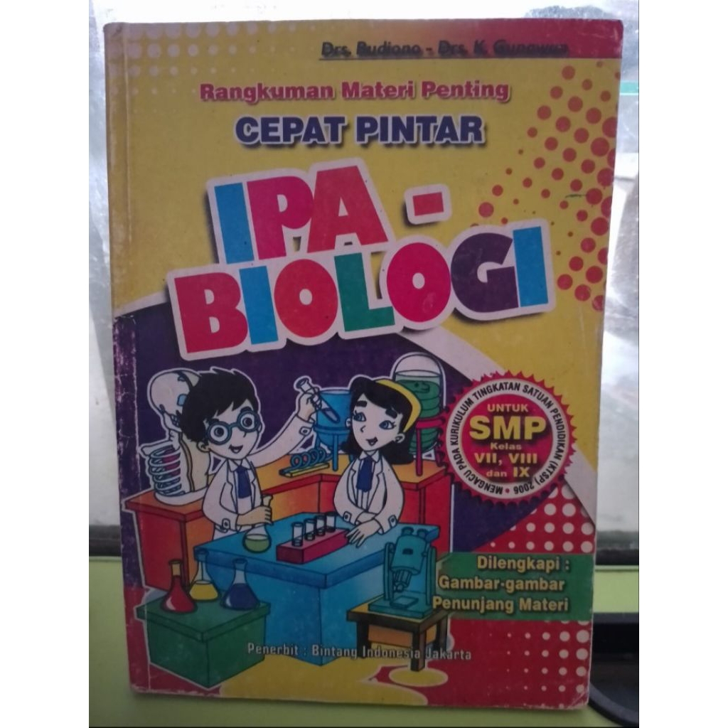 RANGKUMAN MATERI CEPAT PINTAR IPA - BIOLOGI UNTUK SMP