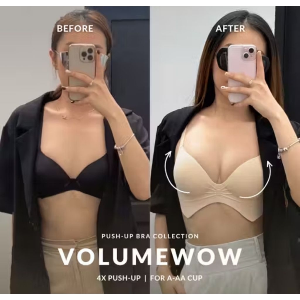 Preloved by Auu - Push Up Black