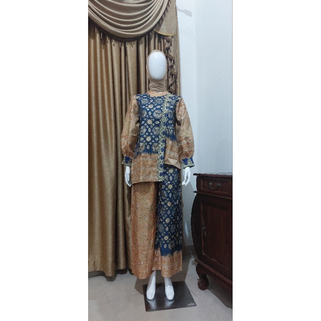 SET CELANA JUMPUTAN PERADA EMAS MIX LIST SONGKET ASLI HANDMADE | SET CELANA JUMPUTAN TITIK 7