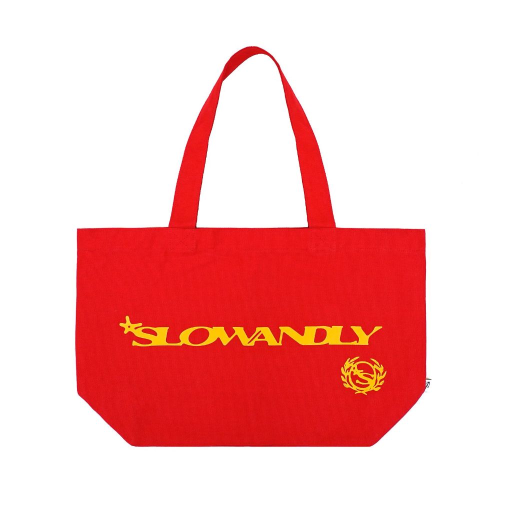 Slowandly - Totebag -  Base Red