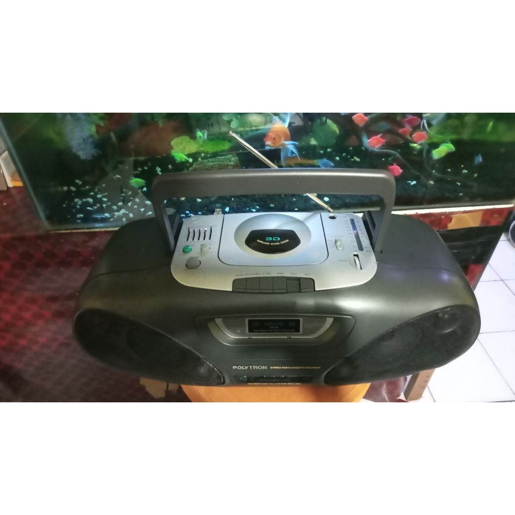 radio tape compo polytron Model PSC 722C NORMAL bos