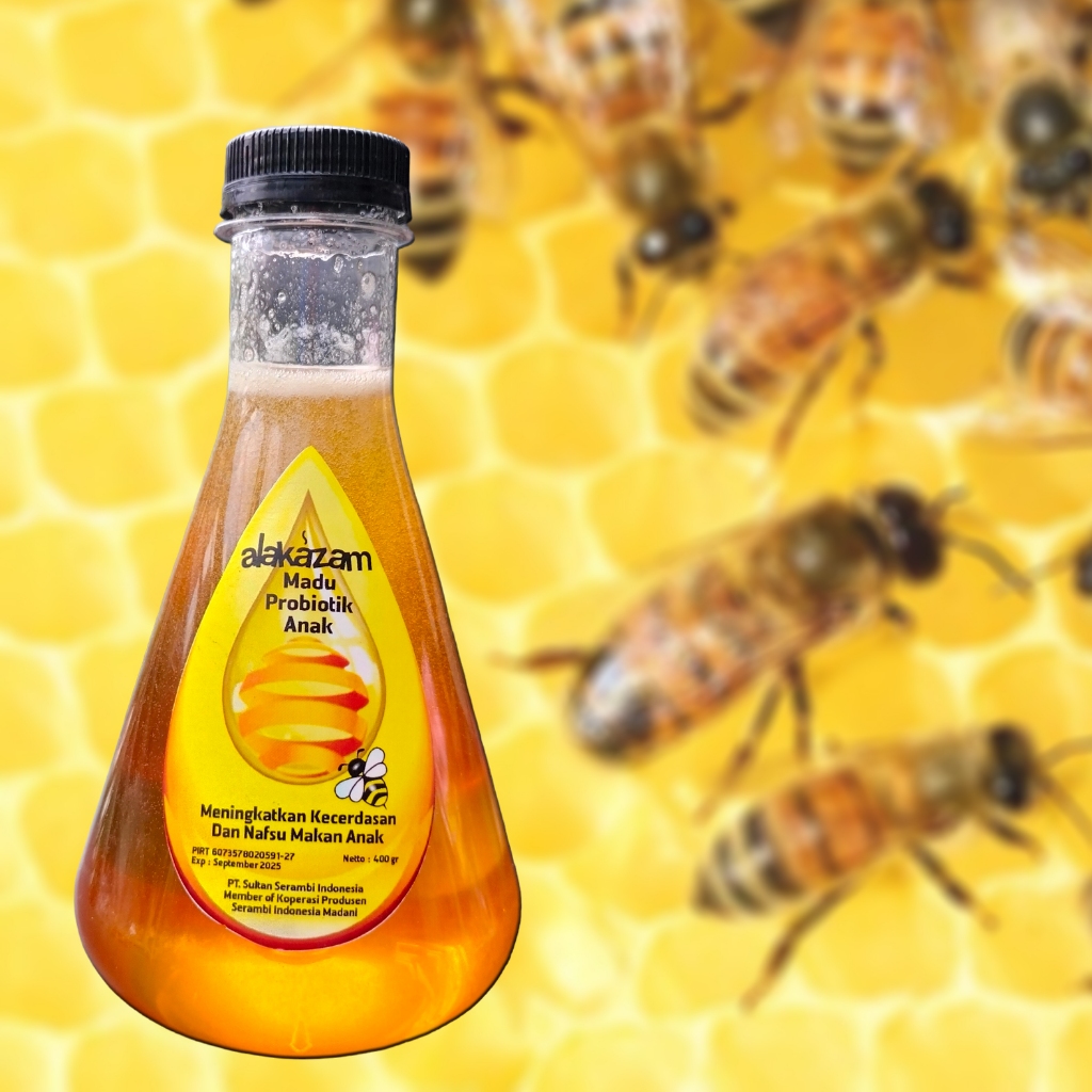 Madu Probiotik Anak Alakazam Miningkatkan Kecerdasan dan Nafsu Makan Anak