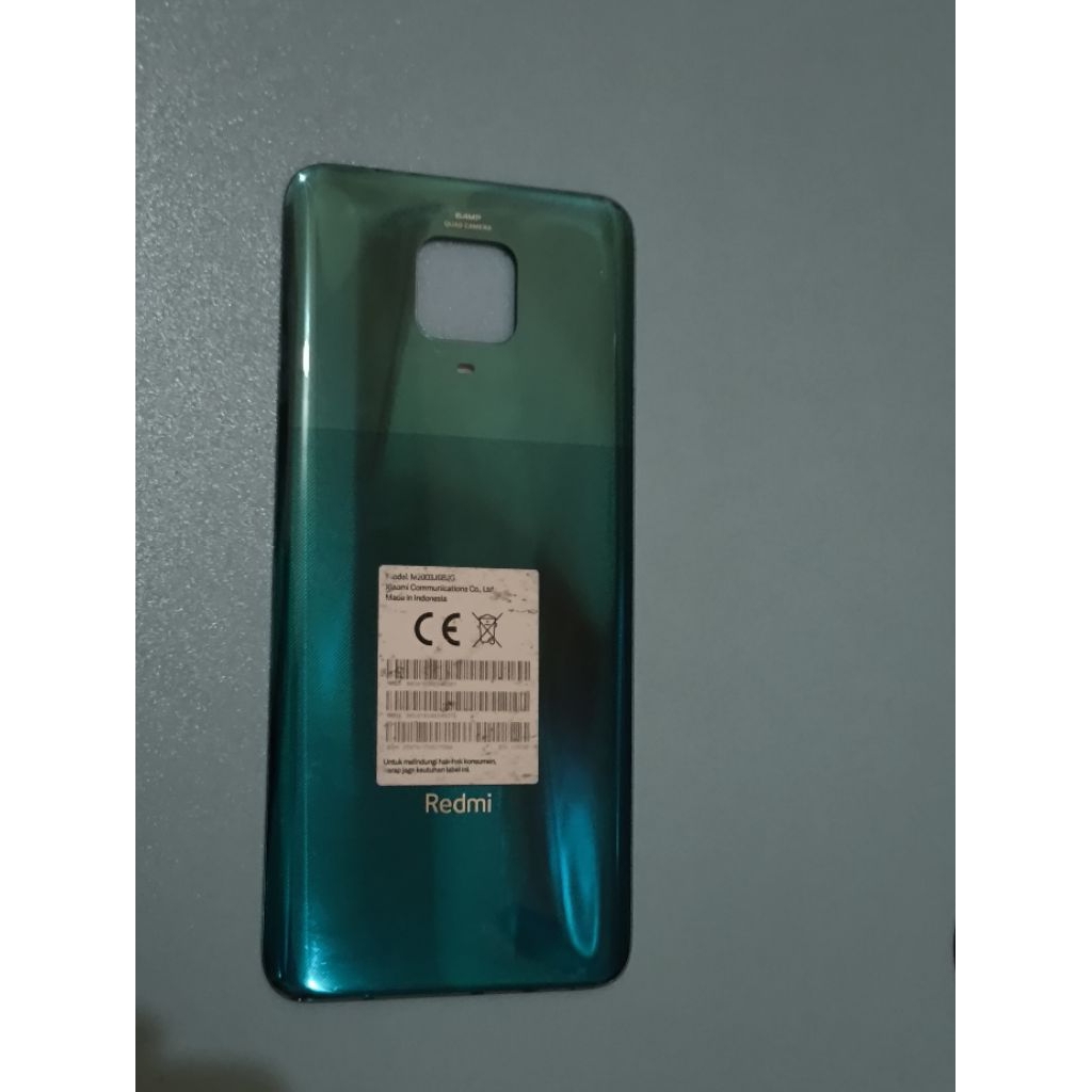 Backdoor Redmi Note 9 Pro Original Copotan