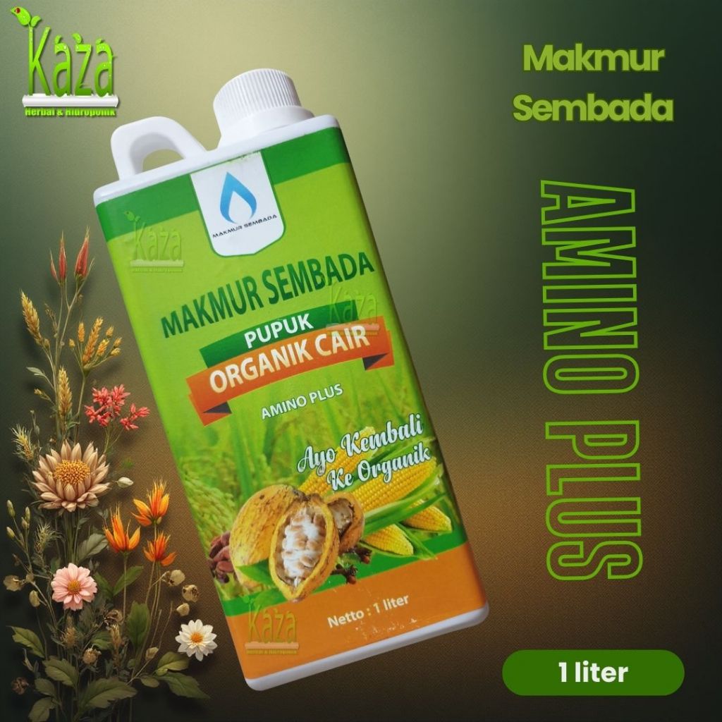 POC Amino Plus 1 liter - Pupuk Organik Cair Asam Amino Makmur Sembada