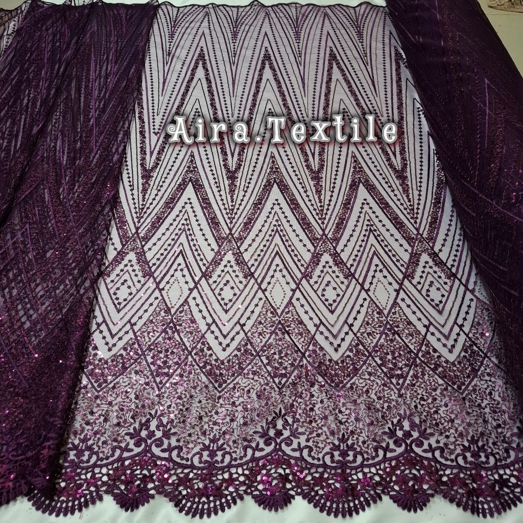 Sale Tile Payet Spangel Premium/ Kain Tile Sequin Bordir/Kain Tulle Elisap Camical/Full Payet Sequin