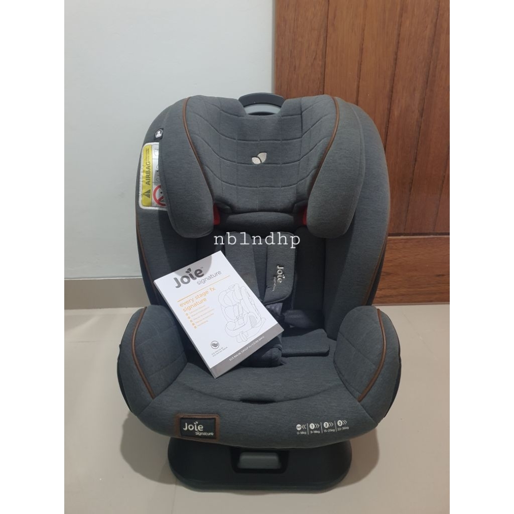 preloved Carseat JOIE Every Stage FX Signature