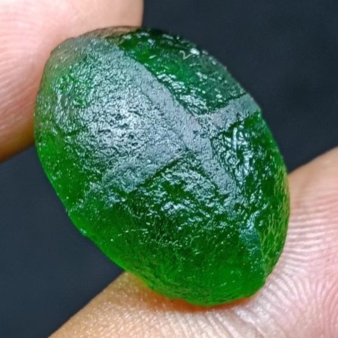 Batu Meteor Hijau Zambrud , Tapak Jalak Timbul