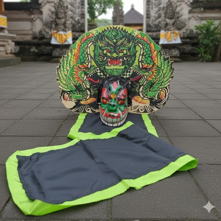 Barongan Spons Devil Naga Ukuran Jumbo Besar Caplokan Spons Anak Ringan / Naga Mainan Anak Jumbo