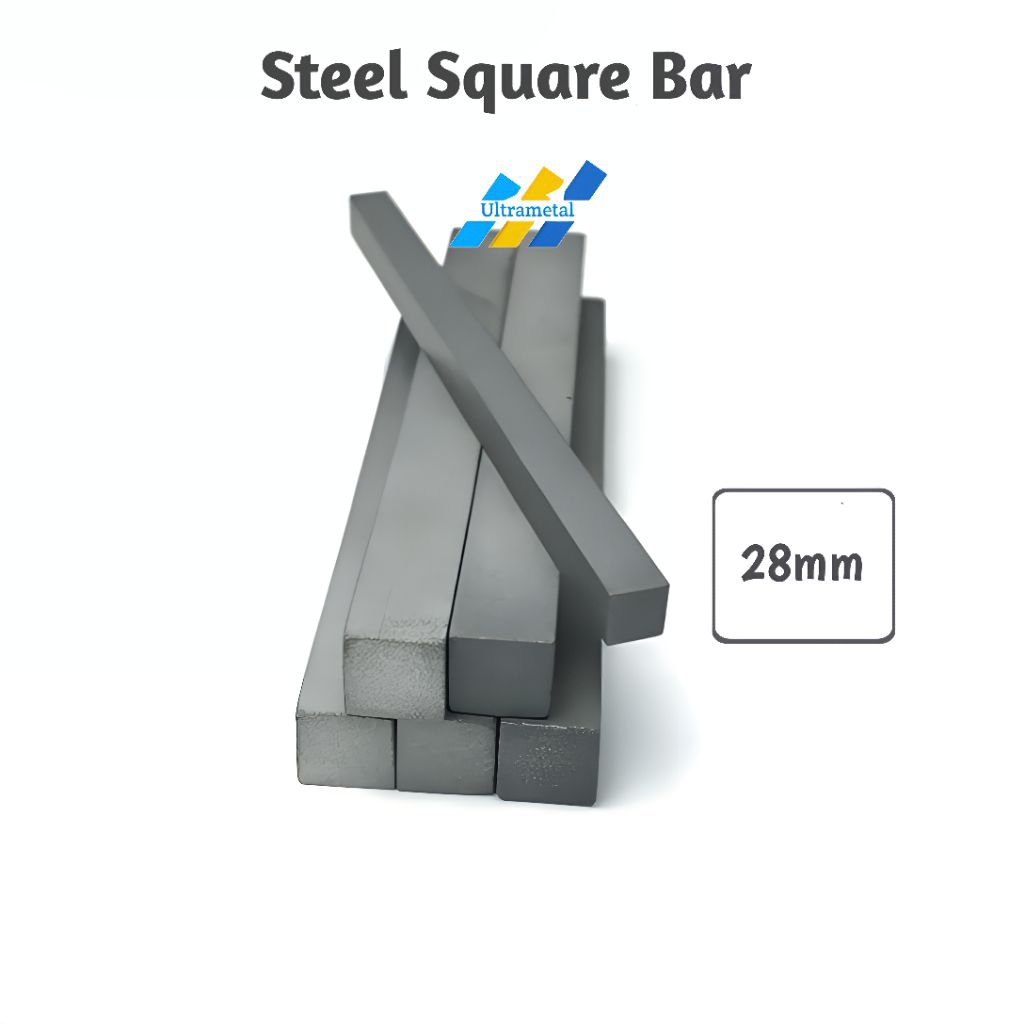 AS BESI SEGI EMPAT 28MM | AS BESI KOTAK PER 1CM