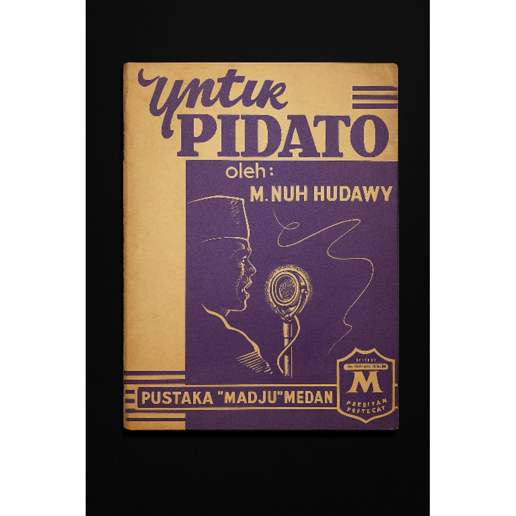 Buku jadul UNTUK PIDATO terbit tahun 1950an