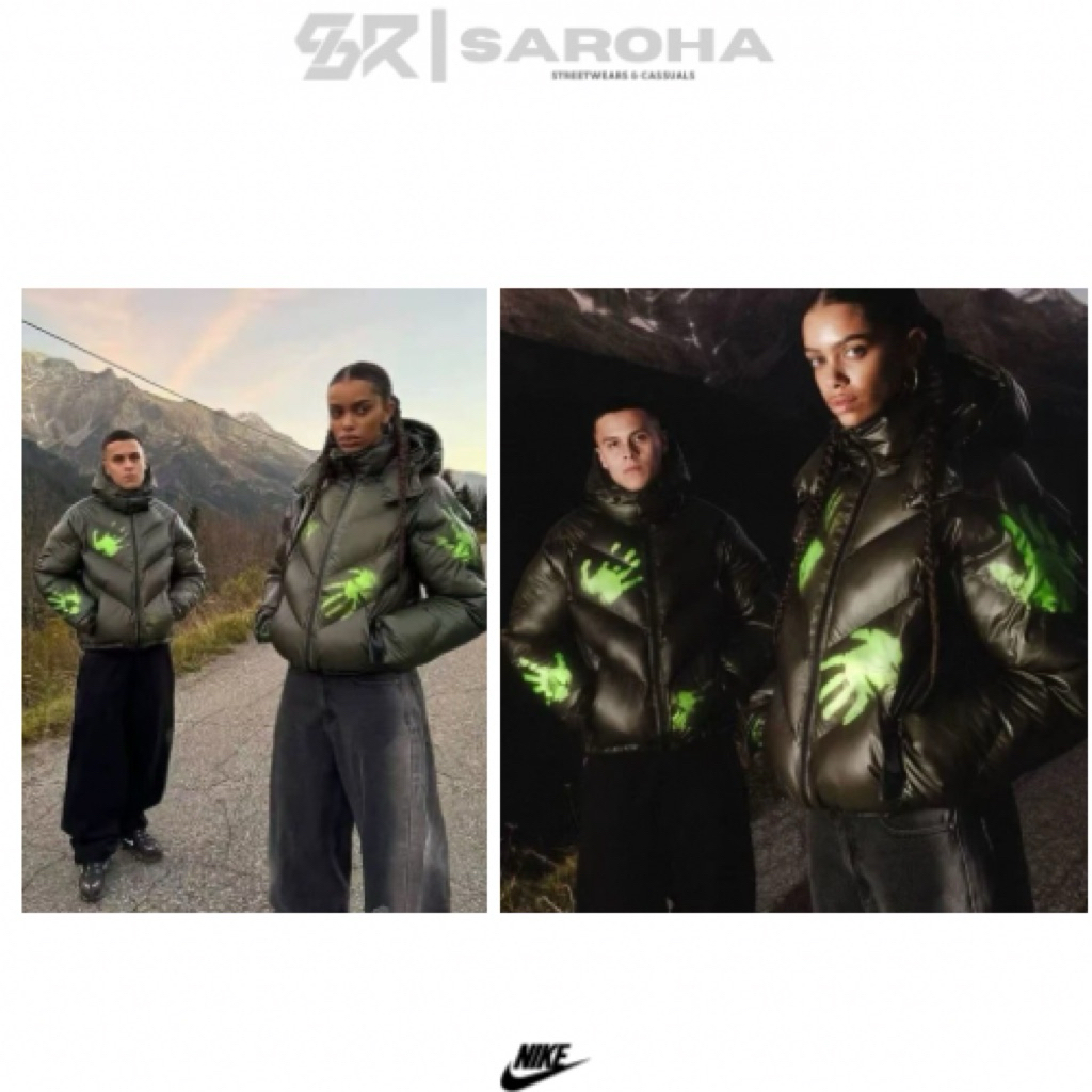 NIKEZ REFLECTIVE PUFFER JACKET