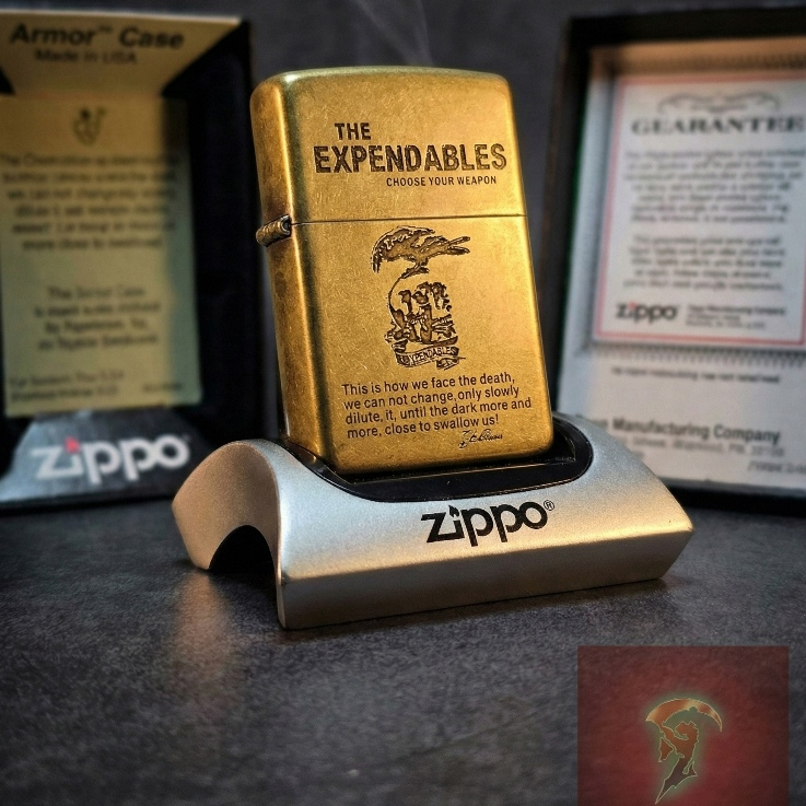 ZIPPO THE EXPANDABLEZ GOLD LIMITED EDITION MADE IN USA
