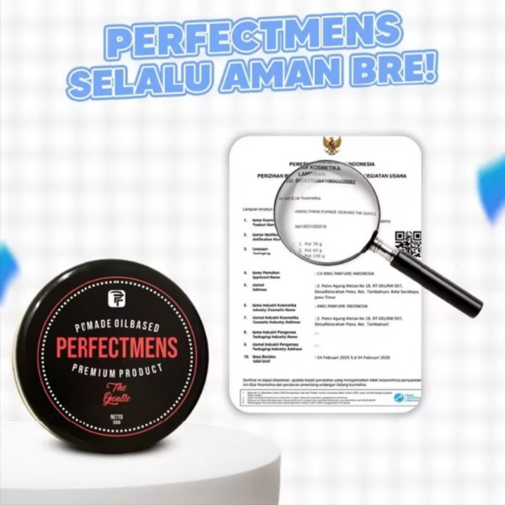Pomade PERPECTMANS aroma vanilla 50GR