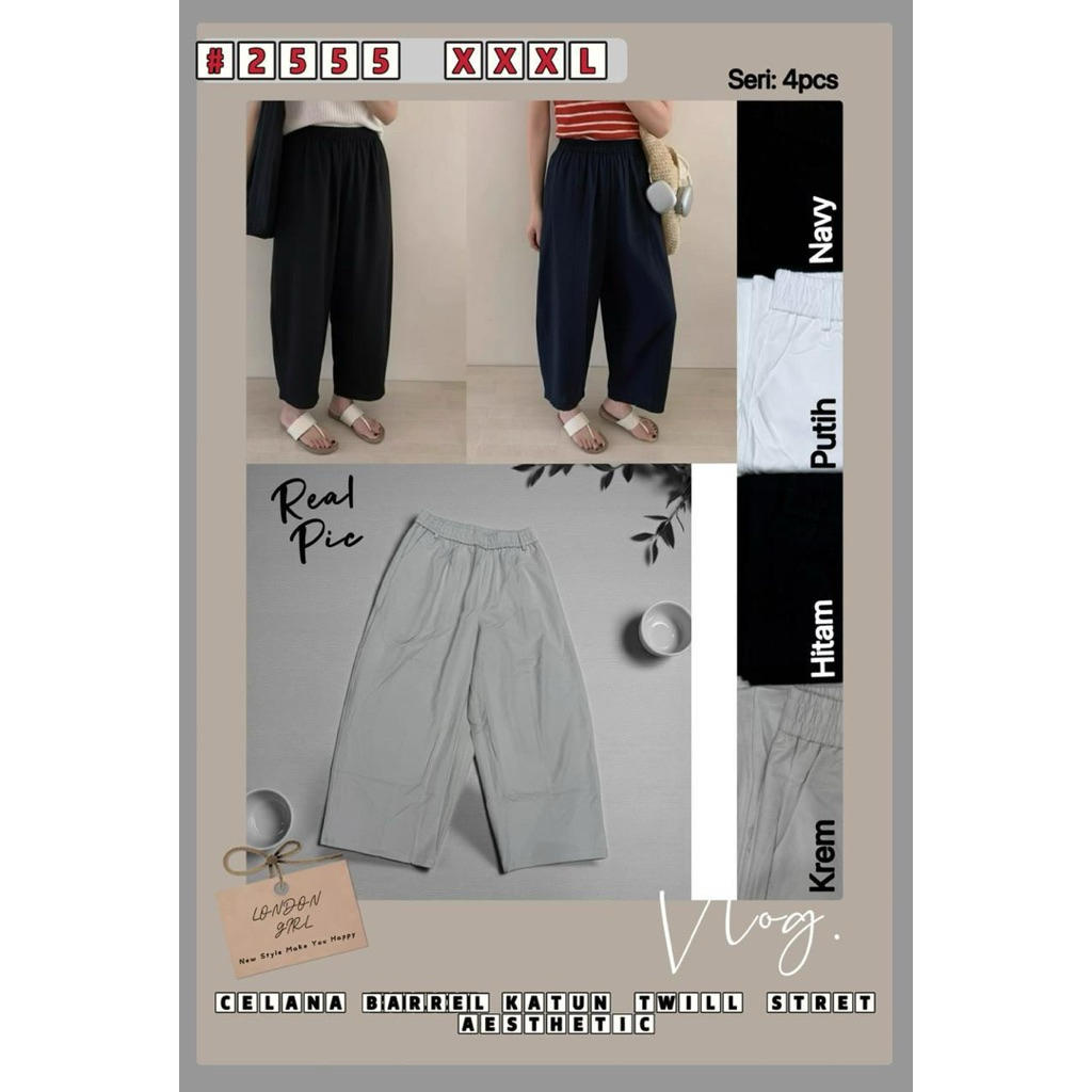 Celana Barrel Softjeans Stretch Premium By London Girl