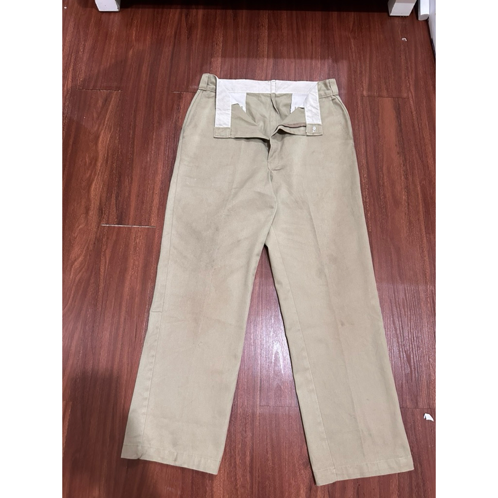 Celana panjang dickies 874 vintage made in USA khakis kream size 36