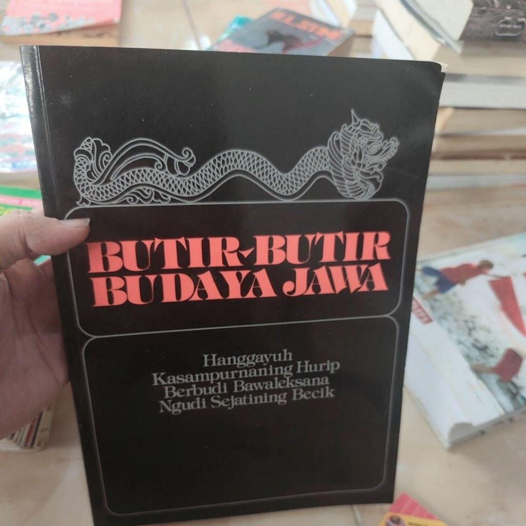 Buku Sejarah Dan Kebudayaan Butir Butir Budaya Jawa Original