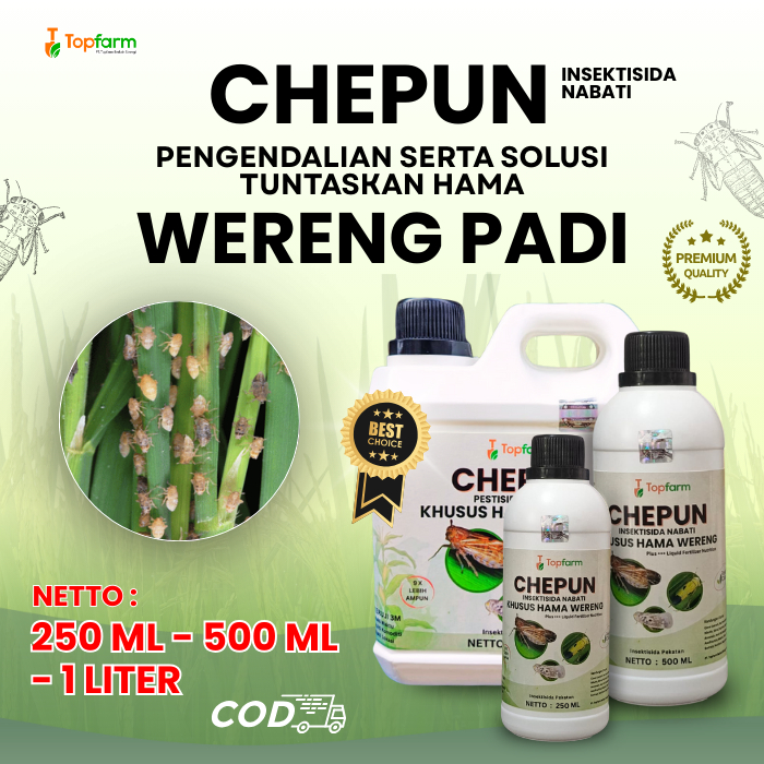 Insektisida Topfarm / Obat Khusus Wereng Padi Sawah / Obat Pembasmi Wereng Padi Sawah / Obat Padi Te