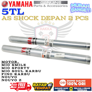 5TL AS SHOCK DEPAN SEPASANG YAMAHA MIO SOUL,AS SHOCK DEPAN YAMAHA MIO KARBU, AS SHOCK DEPAN YAMAHA M