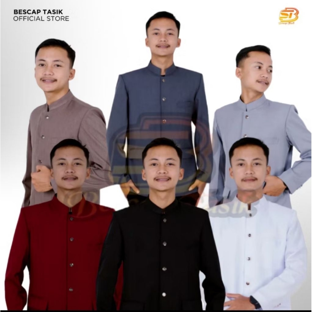 Jasko Polos Hitam Premium Jasko Polos Putih Motif Saku Tutup S-XXL