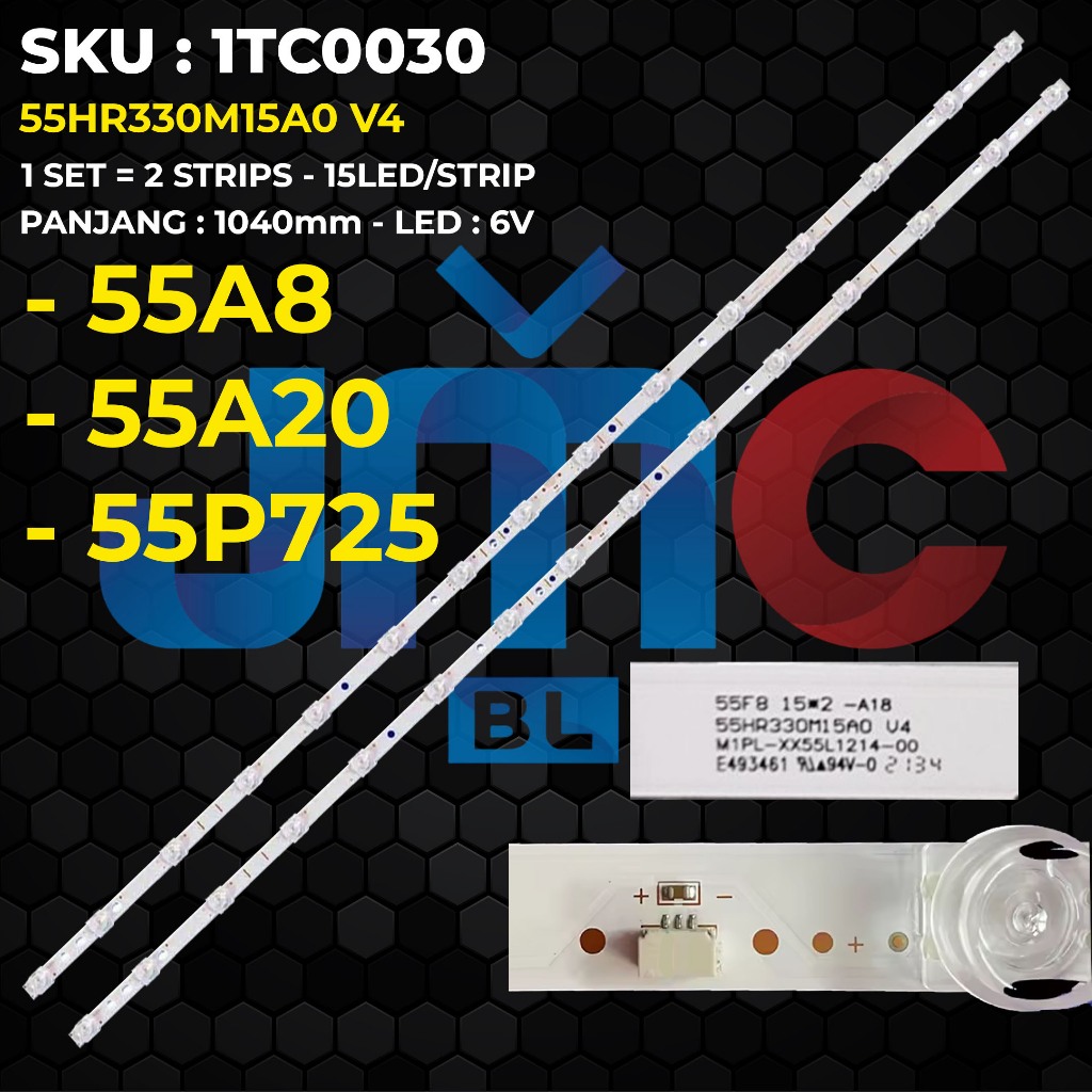 Backlight TV TCL 55 Inch 55A8 55A10 55A20 55P715 55P725 15K 55HR330M15A0 V4