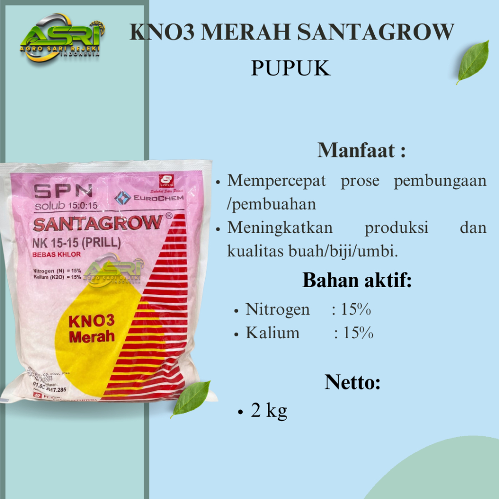 SANTAGROW 2KG KNO3 MERAH