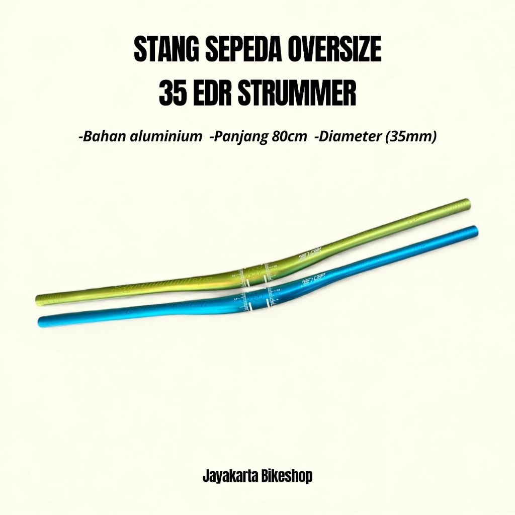 STANG SEPEDA MTB HYBRID FIXIE COMMUTER | STRUMMER 35 EDR ALLOY HANDLEBAR
