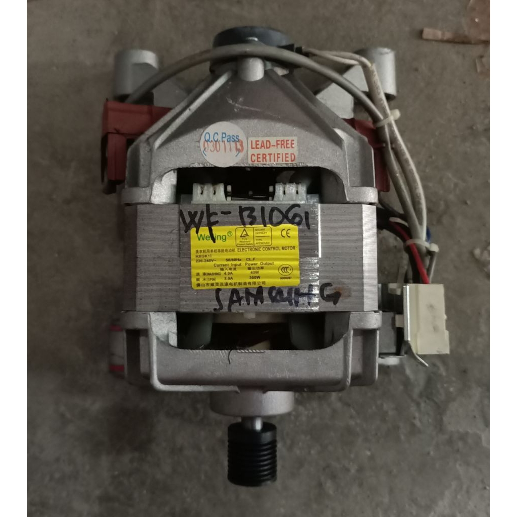 dinamo mesin cuci Samsung prontloading WF -B1061