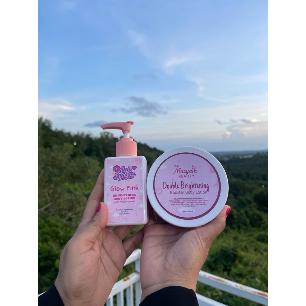 Paket Bundling Maryam Beauty dan Aluh Bungaz, handbody hb dosting handbody hb mencerahkan