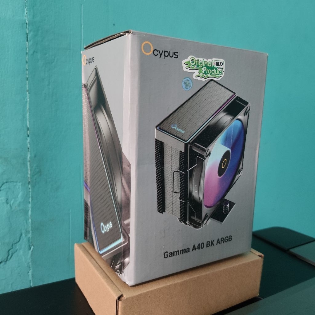 OCYPUS GAMMA A40 BLACK ARGB CPU COOLER HSF TOWER