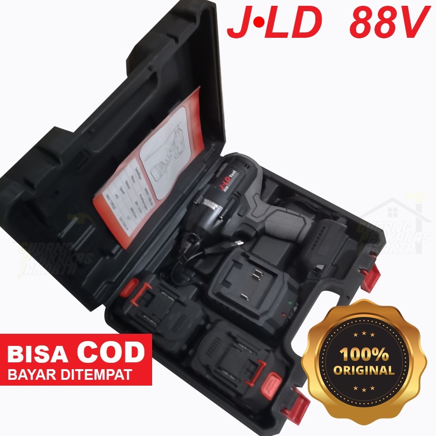 IMPACT CORDLESS JLD JV48V- 88V TORSI BESAR BRUSHLESS MOTOR ORIGINAL JLD TOOL