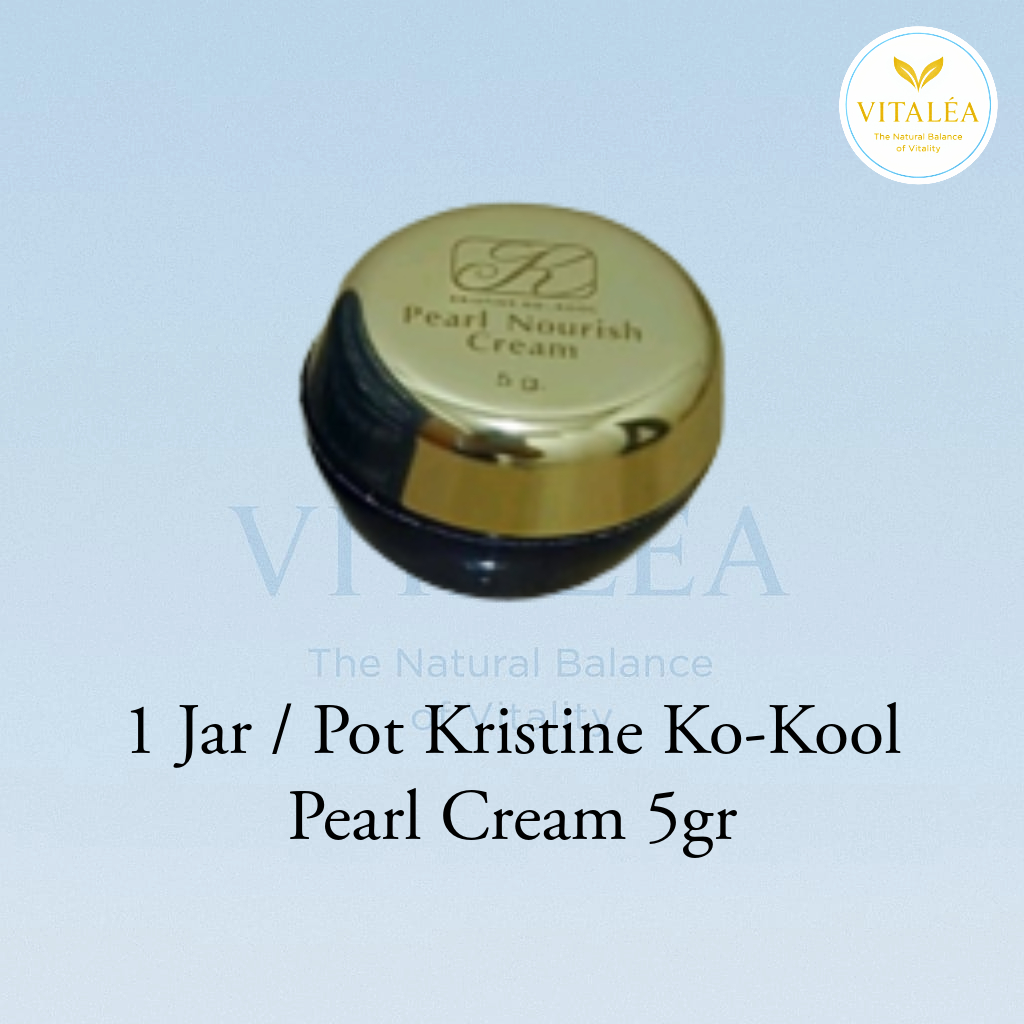 Bedak KK Pearl Cream Nourish Kristine Ko-Kool SPF 15 Original KK Indonesia