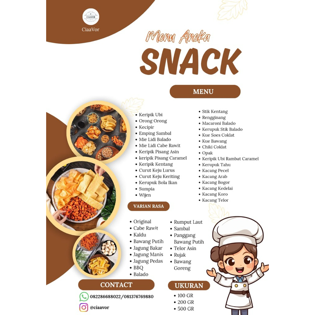 Ciaavor Premium Snack | Kecipir
