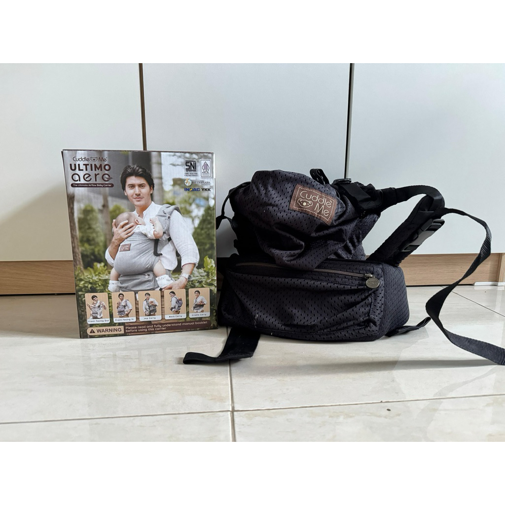 PRELOVED GENDONGAN MSHAPE CUDDLE ME ULTIMO AERO BLACK