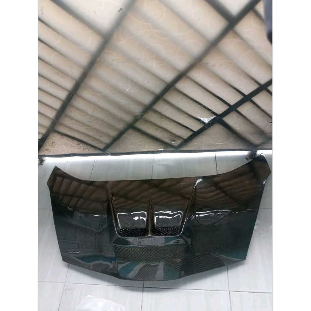 Kap mesin jazz RS ge8 carbon kevlar