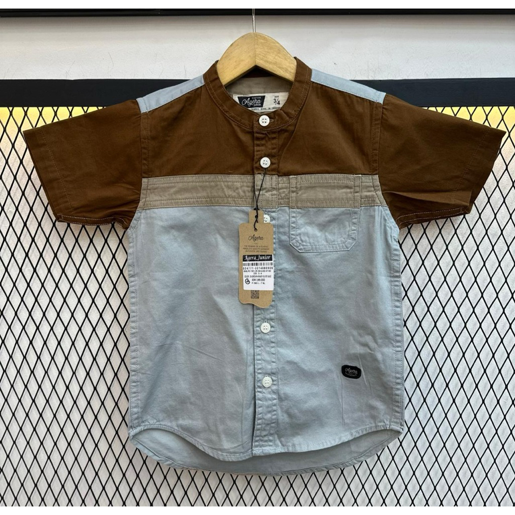 kemeja koko agera kombinasi kemeja koko anak