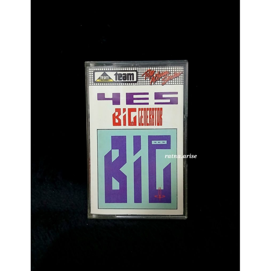 Kaset Pita YES BIG GENERATOR- TEAM RECORDS - Sangat Bagus