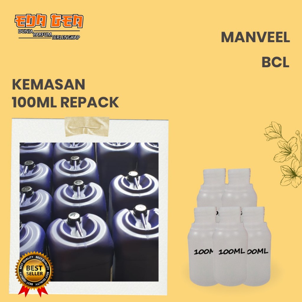 bibit parfum murni BCL MANVEEL 100ML