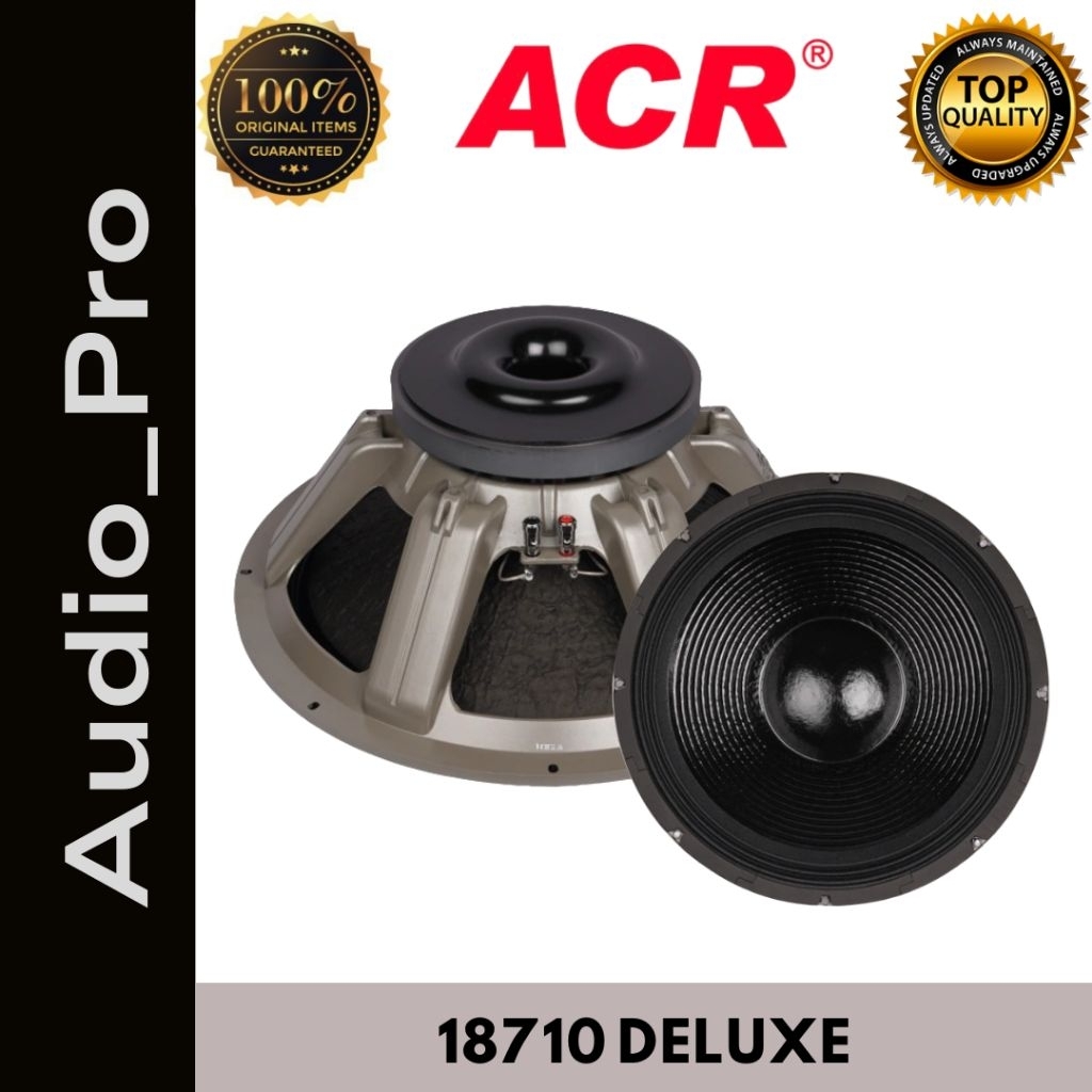 Speaker Komponen ACR 18inch ACR 18710 Deluxe Woofer 18710 DLX ACR
