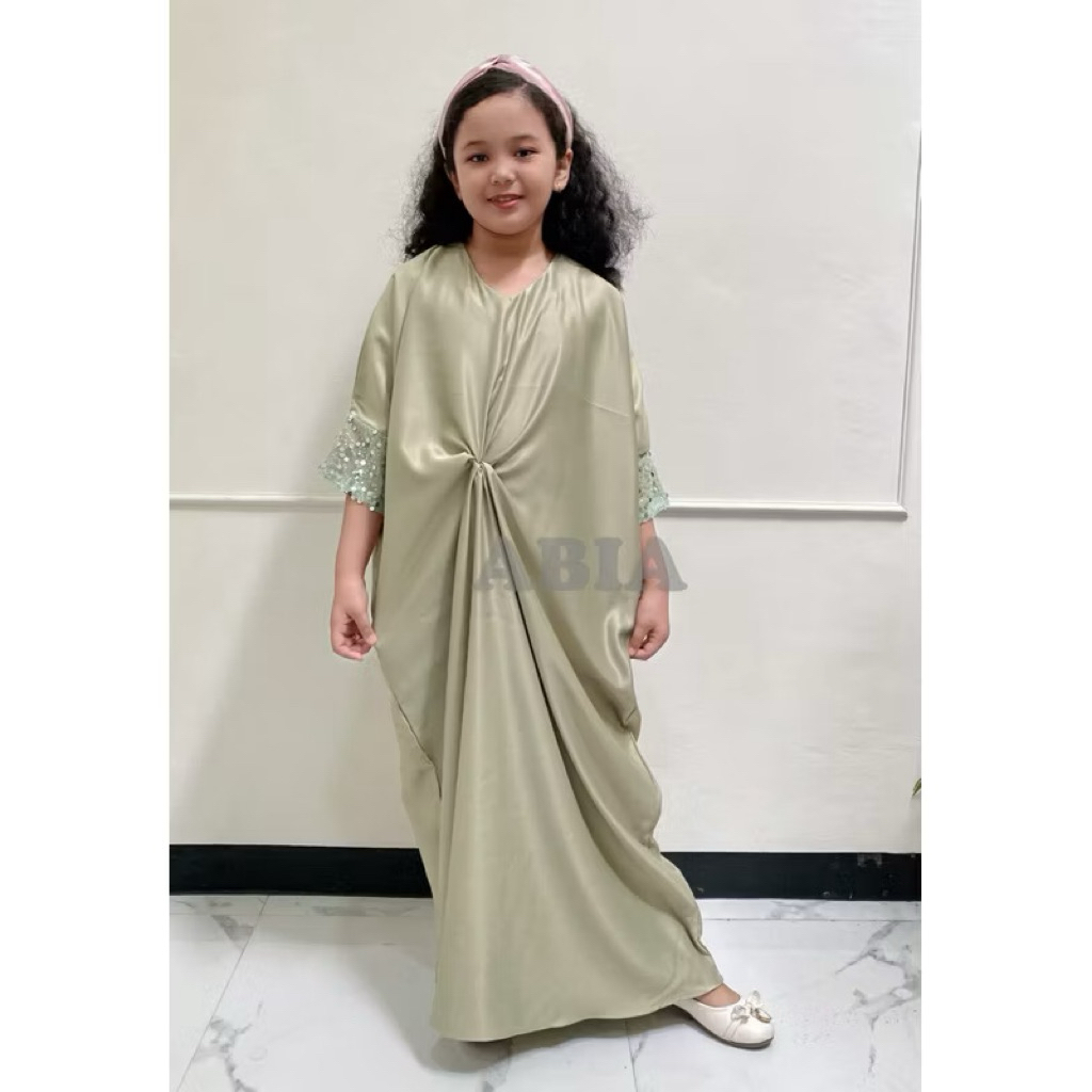 KAFTAN ZAHRABLING | KAFTAN IBU DAN ANAK COUPLE | KAFTAN ANAK | BAJU LEBARAN