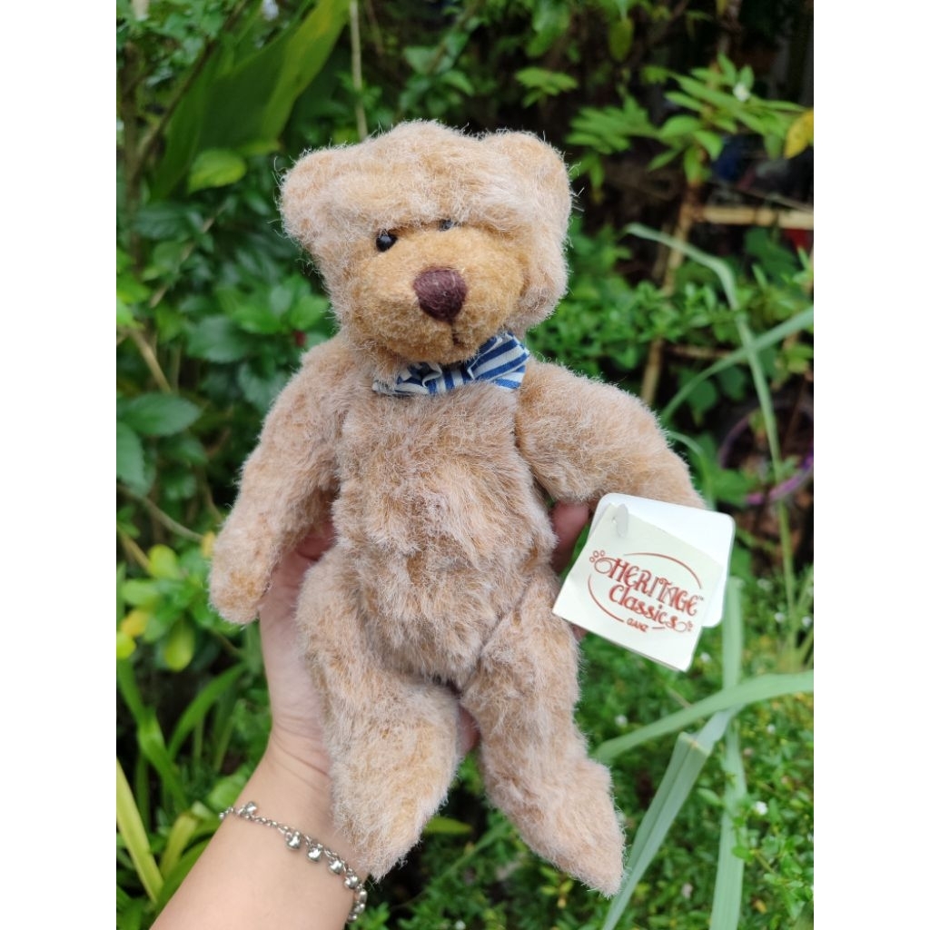 boneka vintage klasik teddy bear the heritage collection ganz new tag