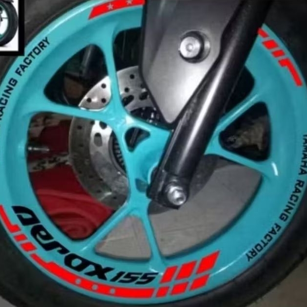 Lis velg motor Aerox 155 custom