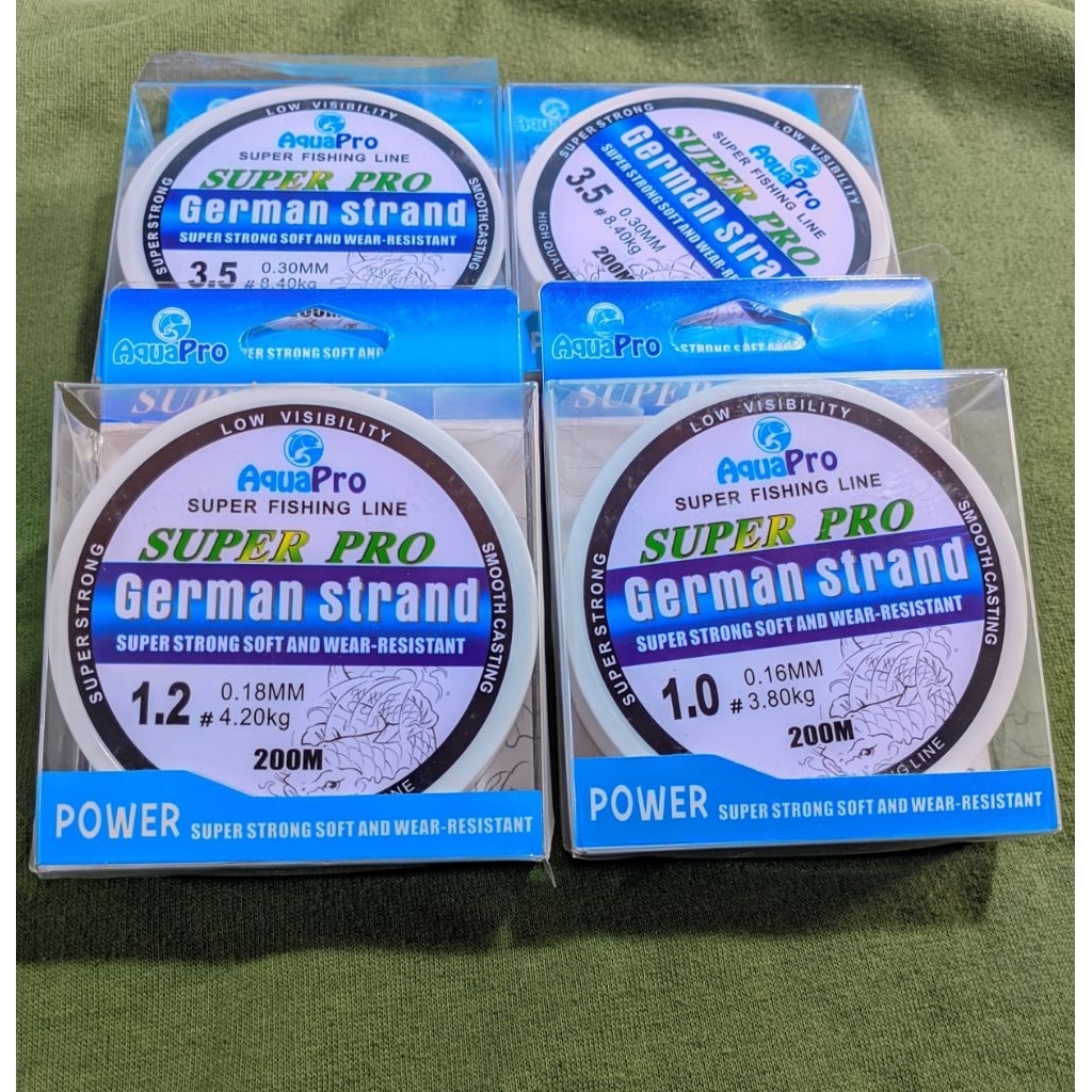 SENAR PANCING GERMAN STRAND PANJANG 200METER