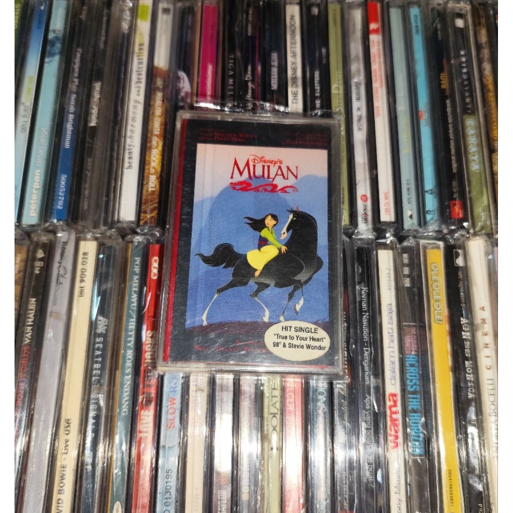 Kaset Soundtrack Mulan - Lea Salonga, Christina Aguilera, Coco Lee