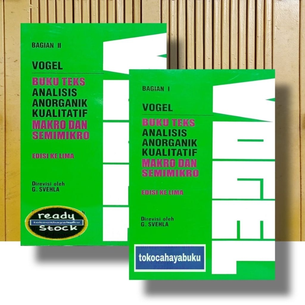 VOGEL Kimia Analisis Anorganik jl.1,2