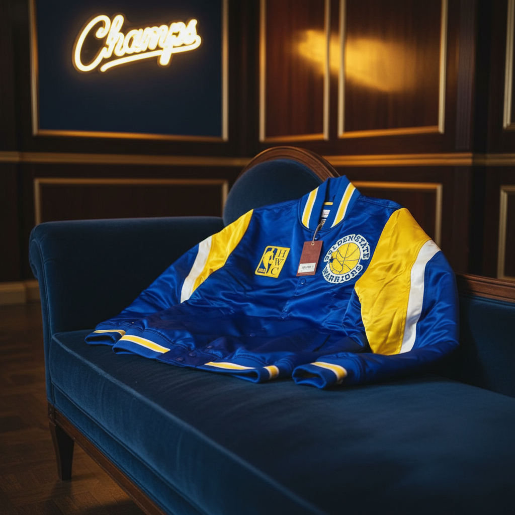Jaket Unisex Authentic Golden State Warrior L BNWT Original 100%