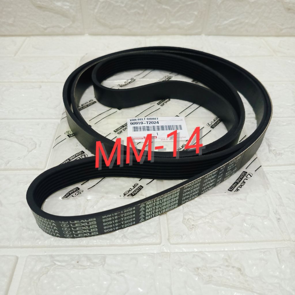VAN BELT FAN BELT INNOVA FORTUNER HILUX BENSIN TALI KIPAS INNOVA BENSIN FORTUNER HILUX ORIGINAL