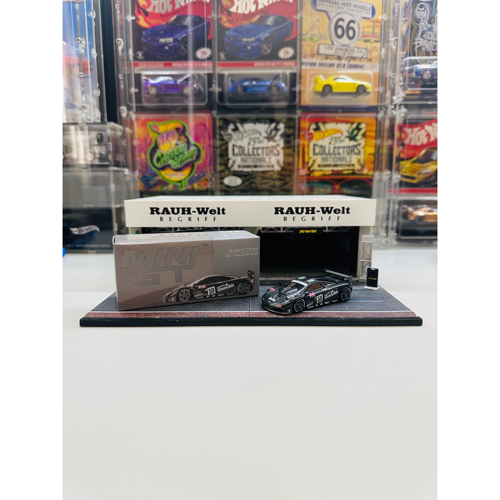 Mini GT No 534 Mclaren F1 GTR #59 1995 Le Mans Winner
